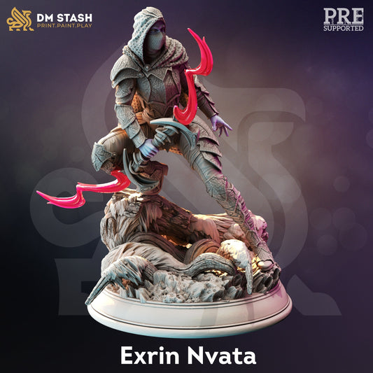 Exrin Nvata Elf Rogue from "Drow of the Deep" by DM Stash Miniatures