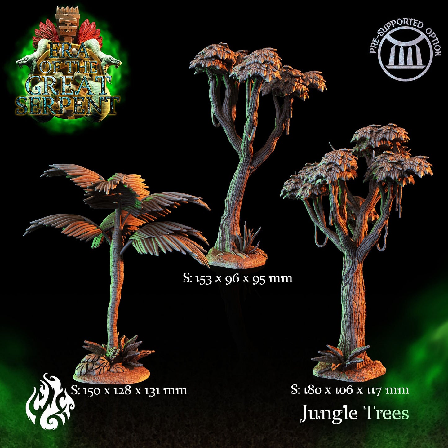 Terrain and Props from Era of the Great Serpent by Crippled God Foundry Miniatures
