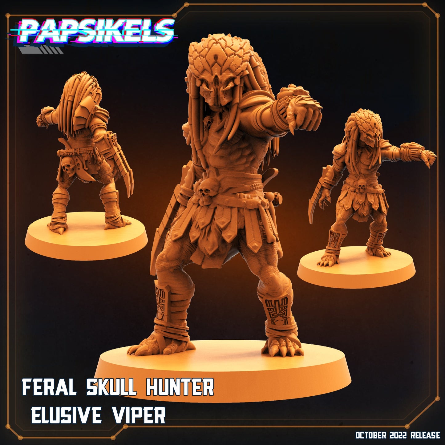 Feral Skullhunters by Papsikels Miniatures