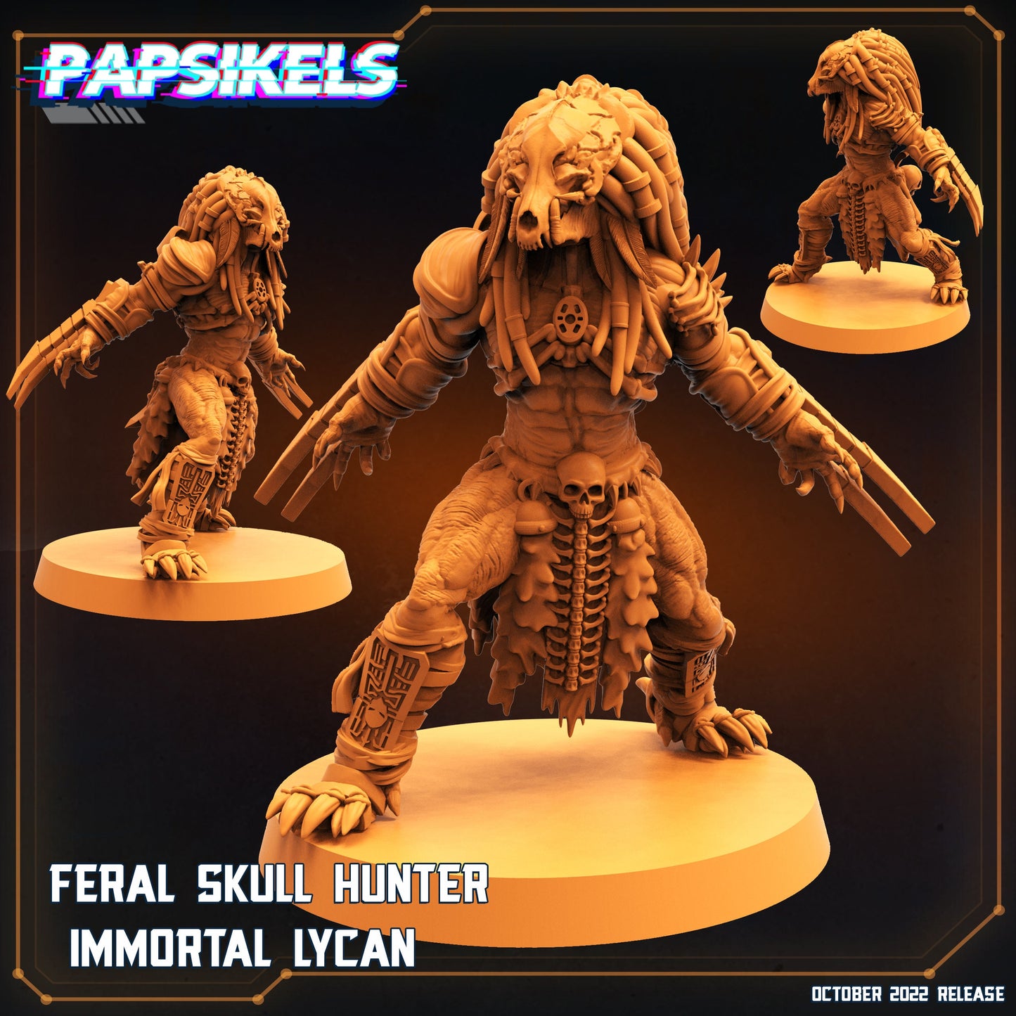 Feral Skullhunters by Papsikels Miniatures