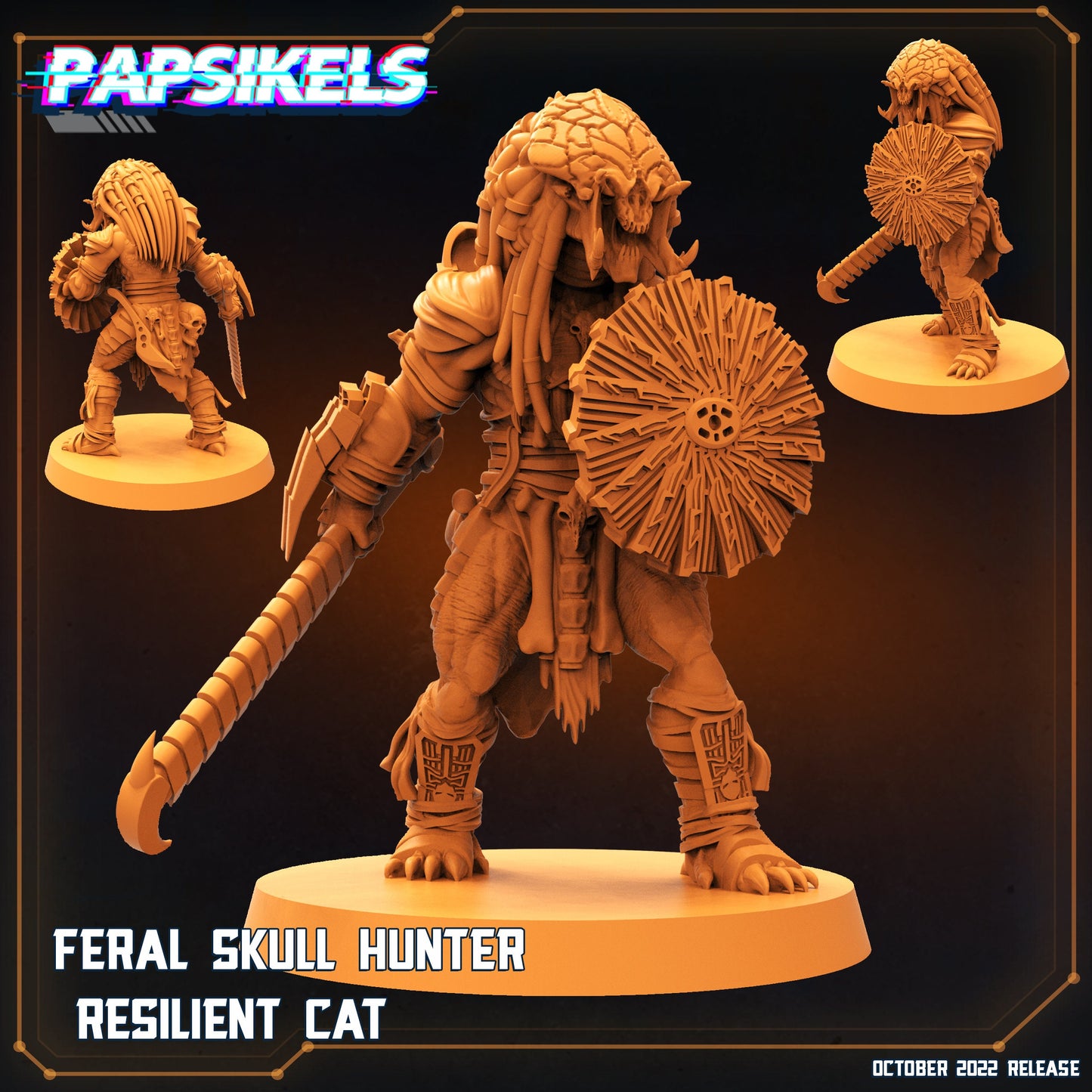 Feral Skullhunters by Papsikels Miniatures