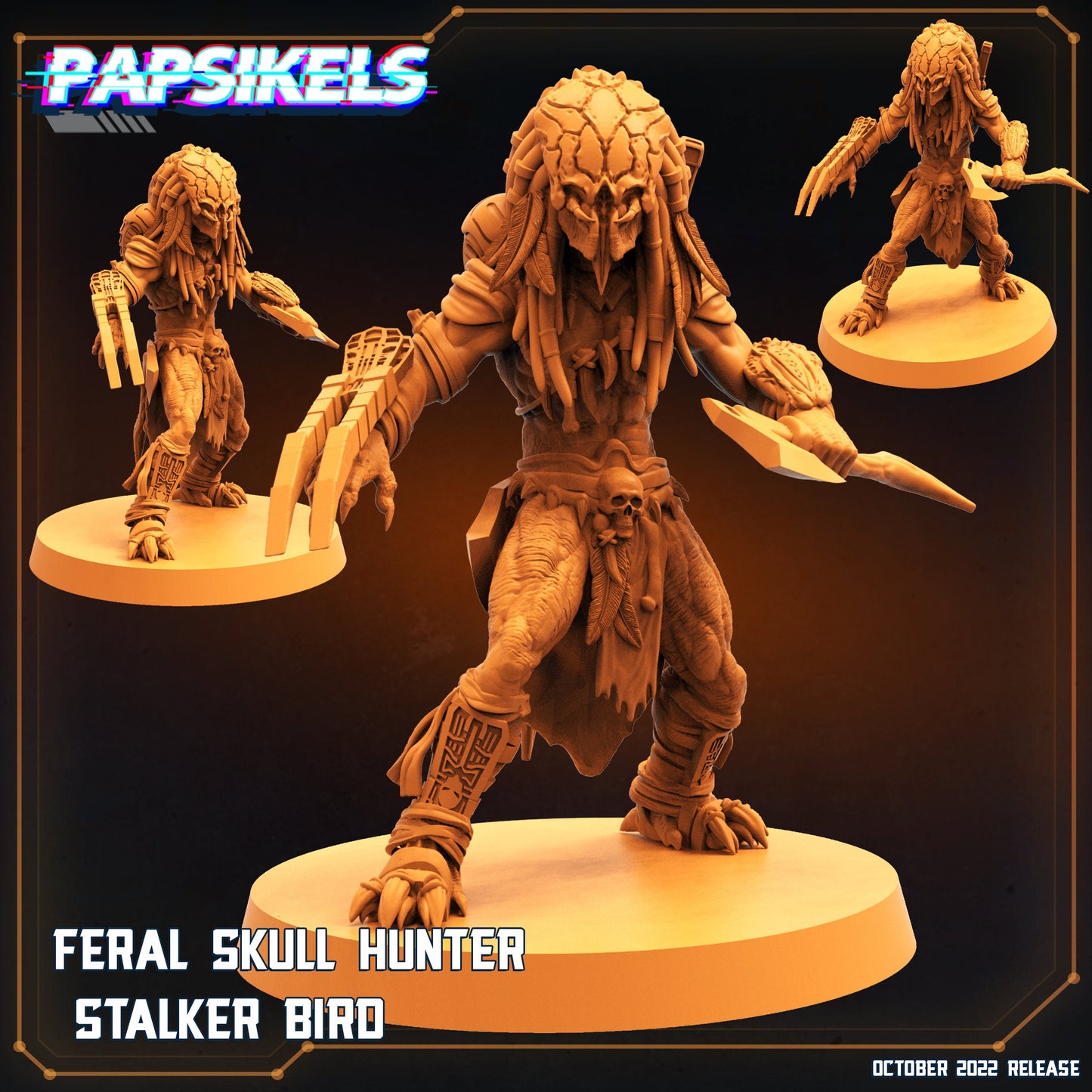 Feral Skullhunters by Papsikels Miniatures