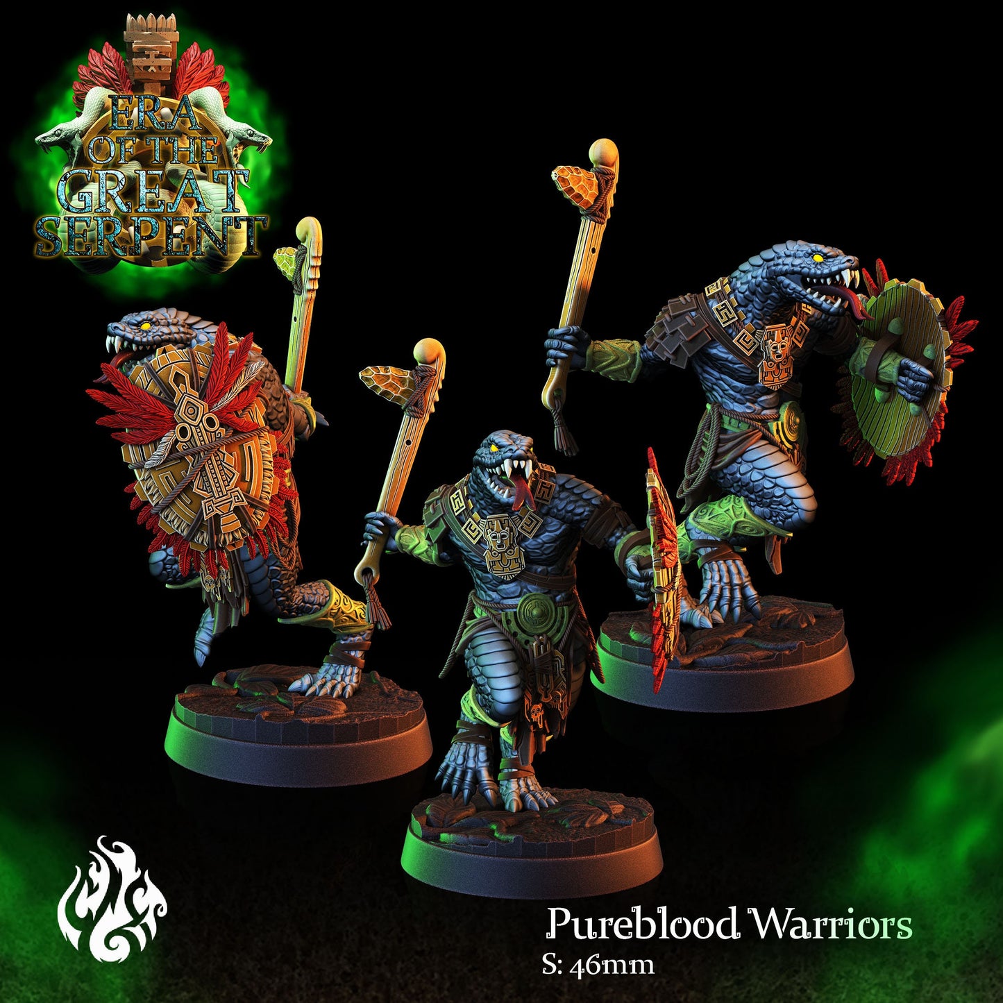 Era of the Great Serpent Vol. 2 by Crippled God Foundry Miniatures