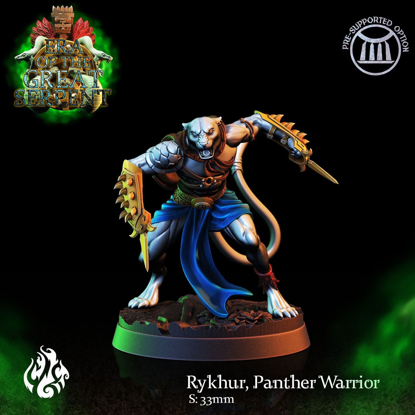 Era of the Great Serpent Vol. 2 by Crippled God Foundry Miniatures