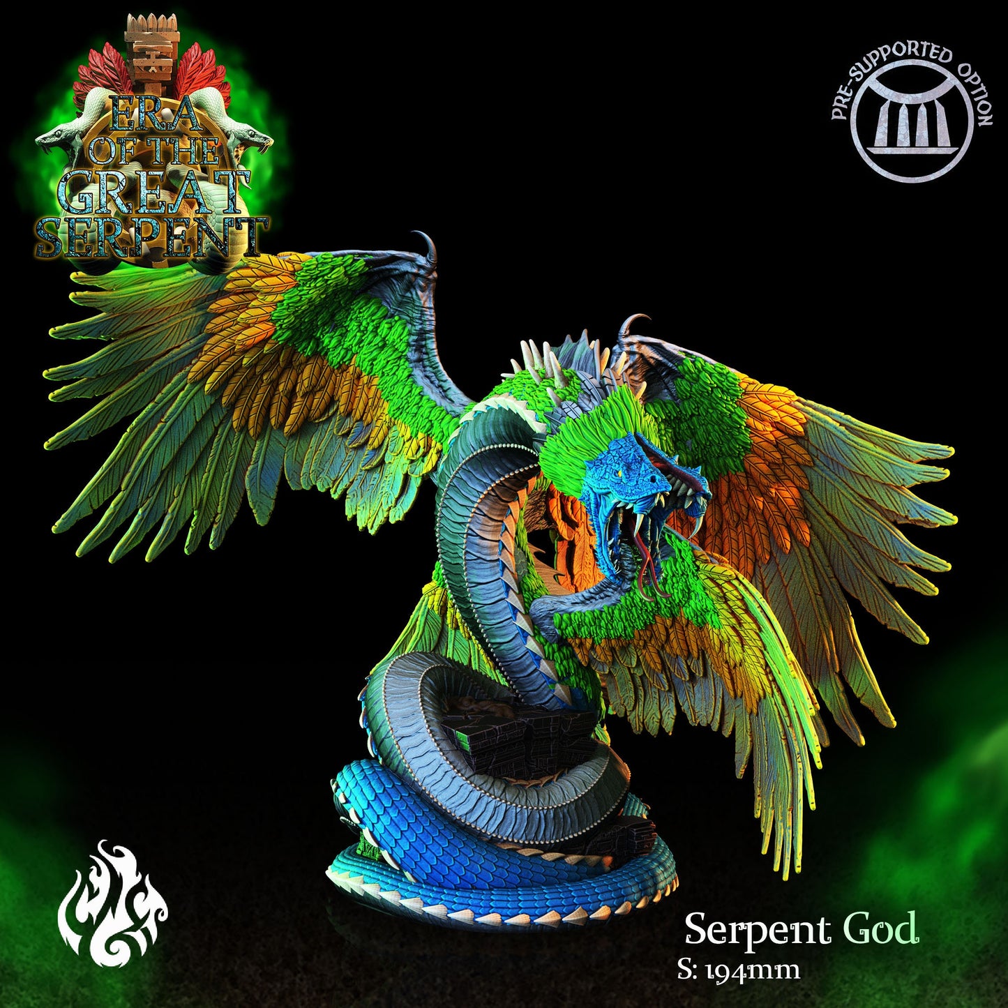 Era of the Great Serpent Vol. 2 by Crippled God Foundry Miniatures