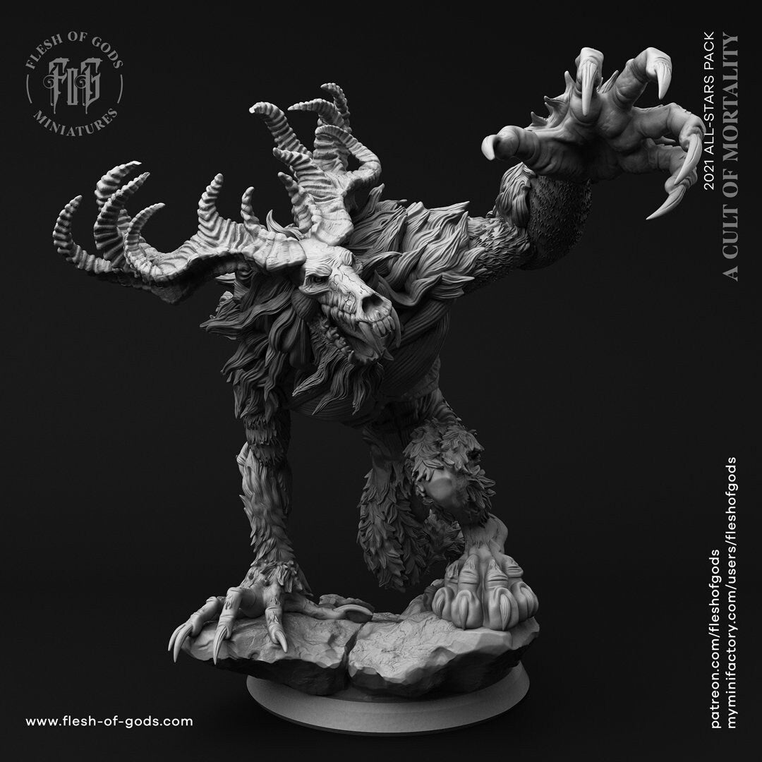 Leshen from "All Stars" by Flesh of Gods Miniatures