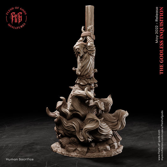 Human Sacrifice from "Godless Inquisition" by Flesh of Gods Miniatures