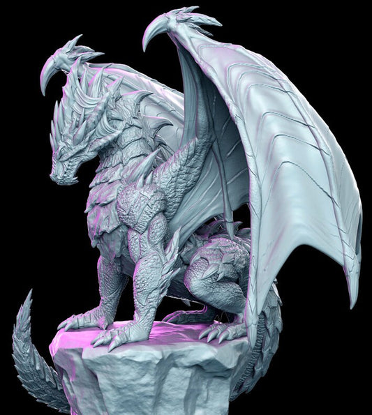 Krukhnir Dragon from "Witcher Contract" by RN Estudio Miniatures