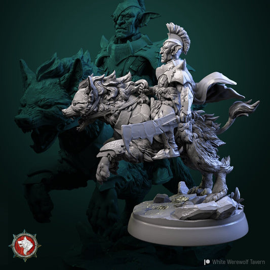 Hordog Goblin Raider from "Green Fury" by White Werewolf Tavern Miniatures