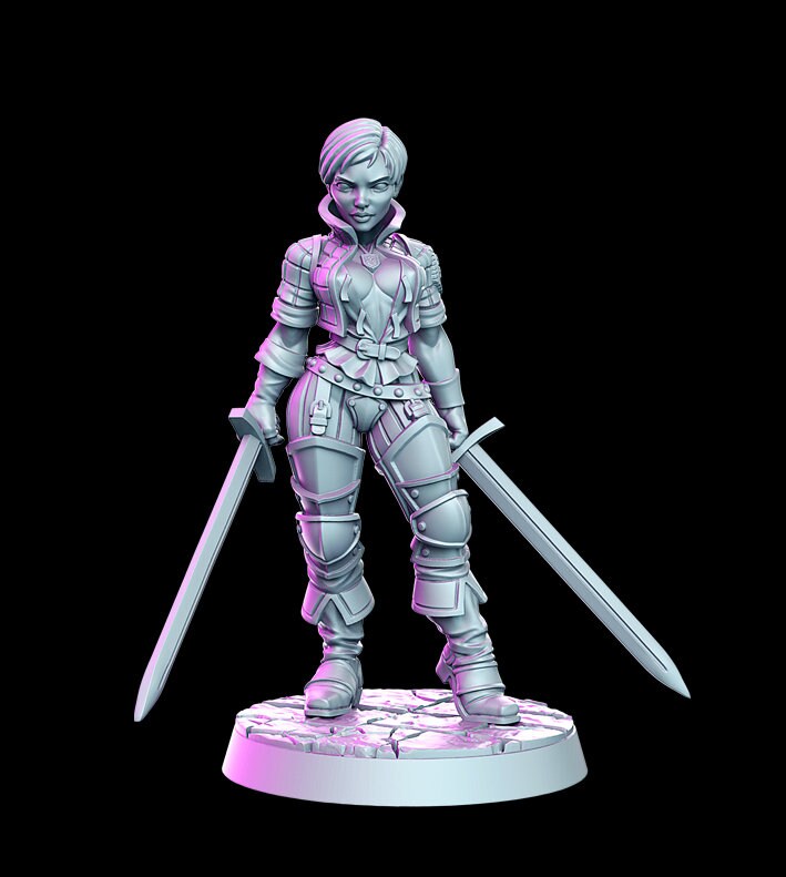 Daena from "Witcher Contract" by RN Estudio Miniatures