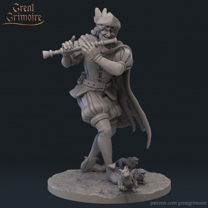 Pied Piper from "Grimm Tales" by Great Grimoire Miniatures RPG