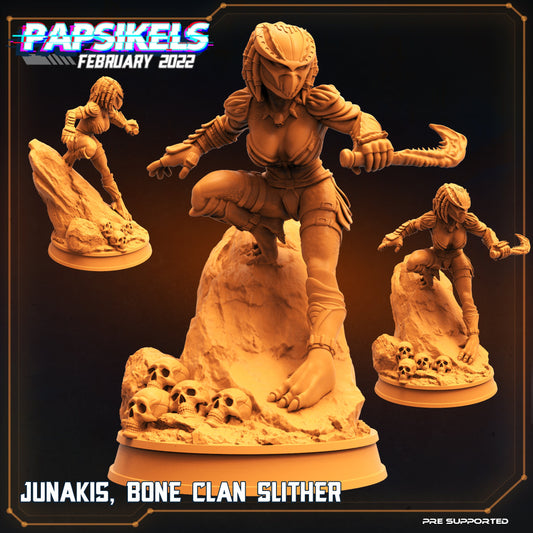 Junkas Bone Clan Slither by Papsikels Miniatures RPG Predator