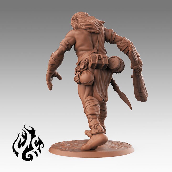 Hill Giant by Crippled God Foundry Miniatures RPG DnD