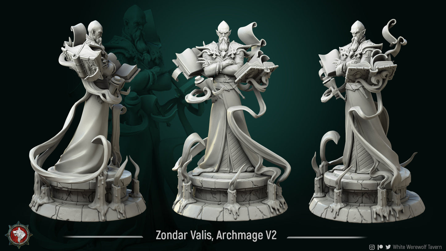 Zonder Valis Archmage from "Academy of Magic" by White Werewolf Tavern