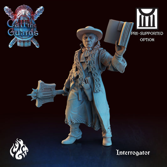 Interrogator from "Call the Guards" by Crippled God Foundry Miniatures RPG