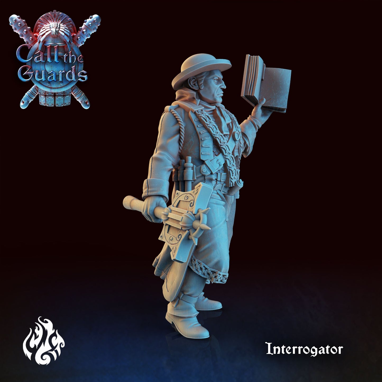Interrogator from "Call the Guards" by Crippled God Foundry Miniatures RPG