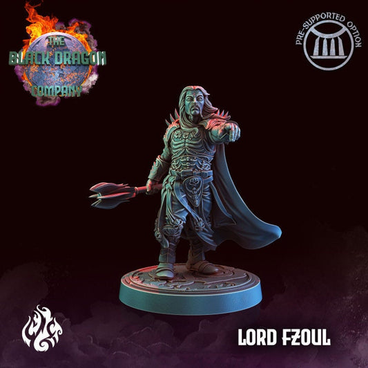 Lord Fzoul from "Black Dragon Company" by Crippled God Foundry Miniatures RPG