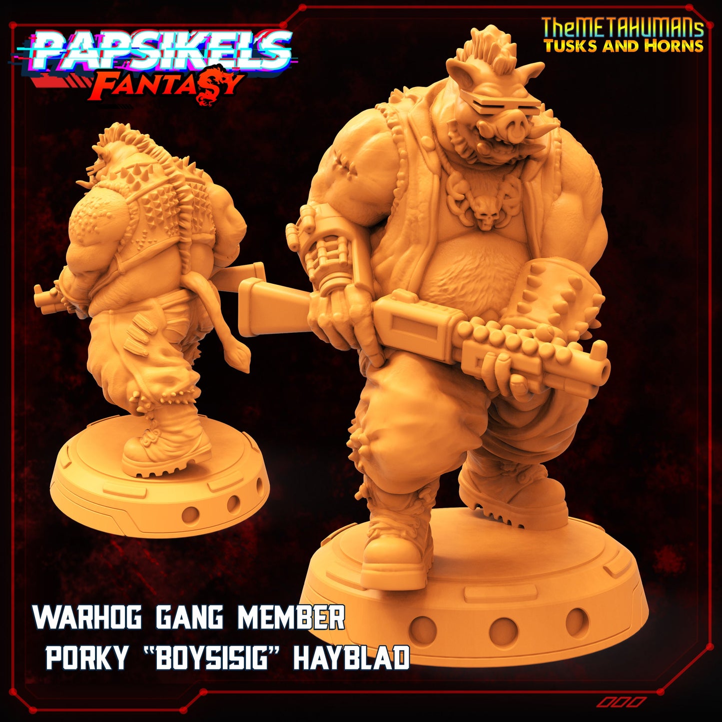Rhinocs & Warhogs by Papsikels Miniatures Cyberpunk Rhino Warthog