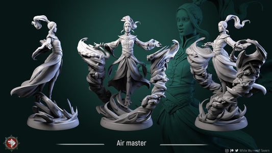 Air Master from "4 Elements" by White Werewolf Tavern Miniatures RPG DnD