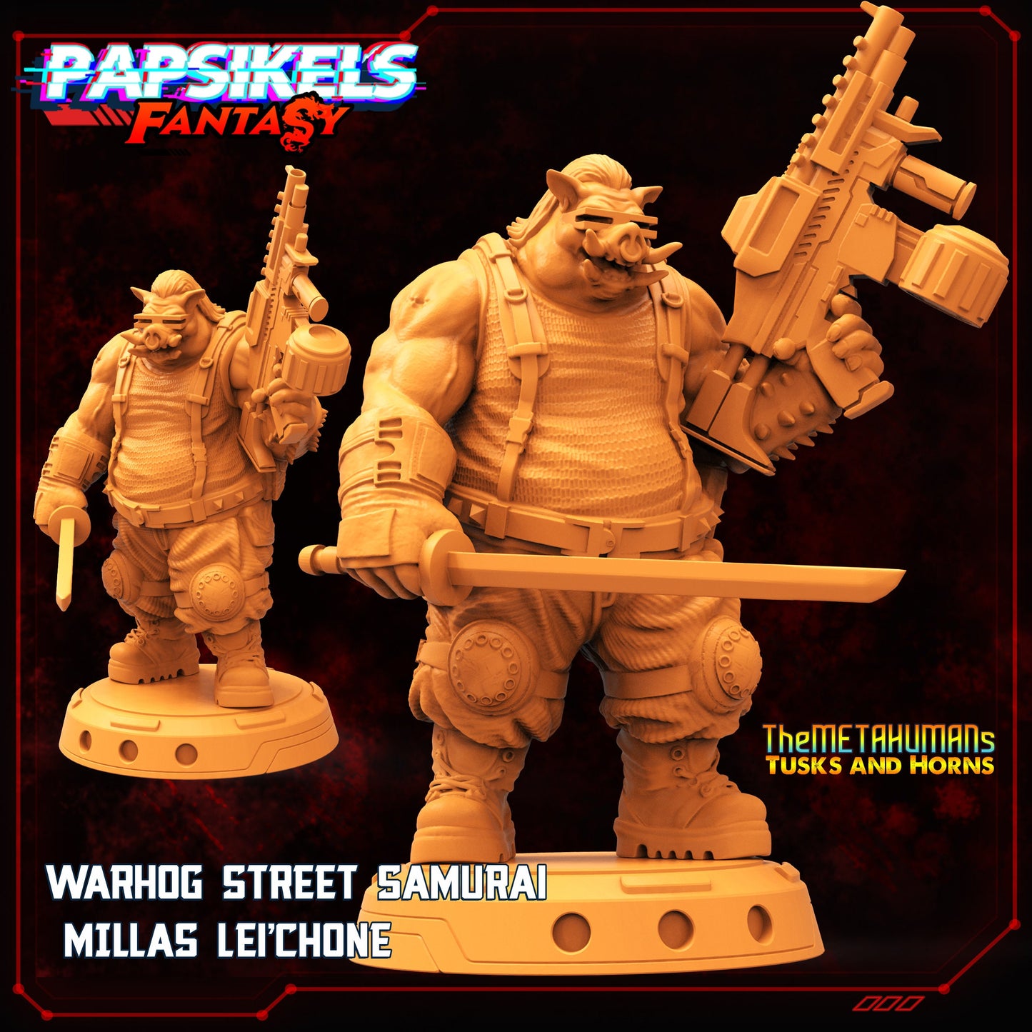 Rhinocs & Warhogs by Papsikels Miniatures Cyberpunk Rhino Warthog