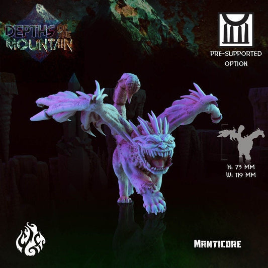Manticore by Crippled God Games From "Deep in the Mountain"