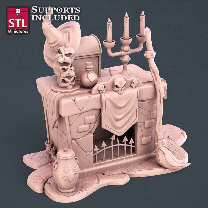 Witch Set by STL Miniatures