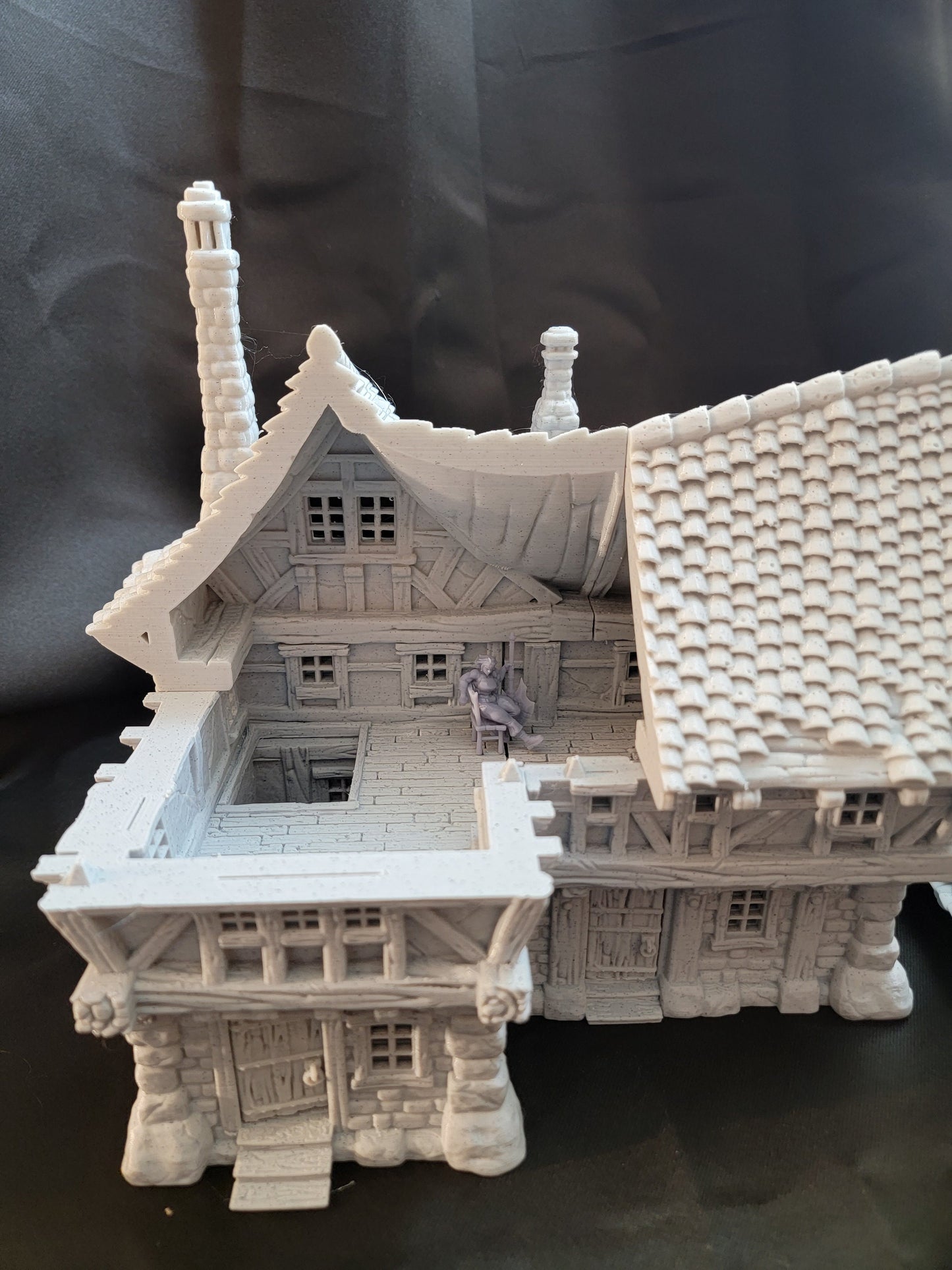 Medium House from "City of Firwood" by STL Miniatures Terrain 28mm