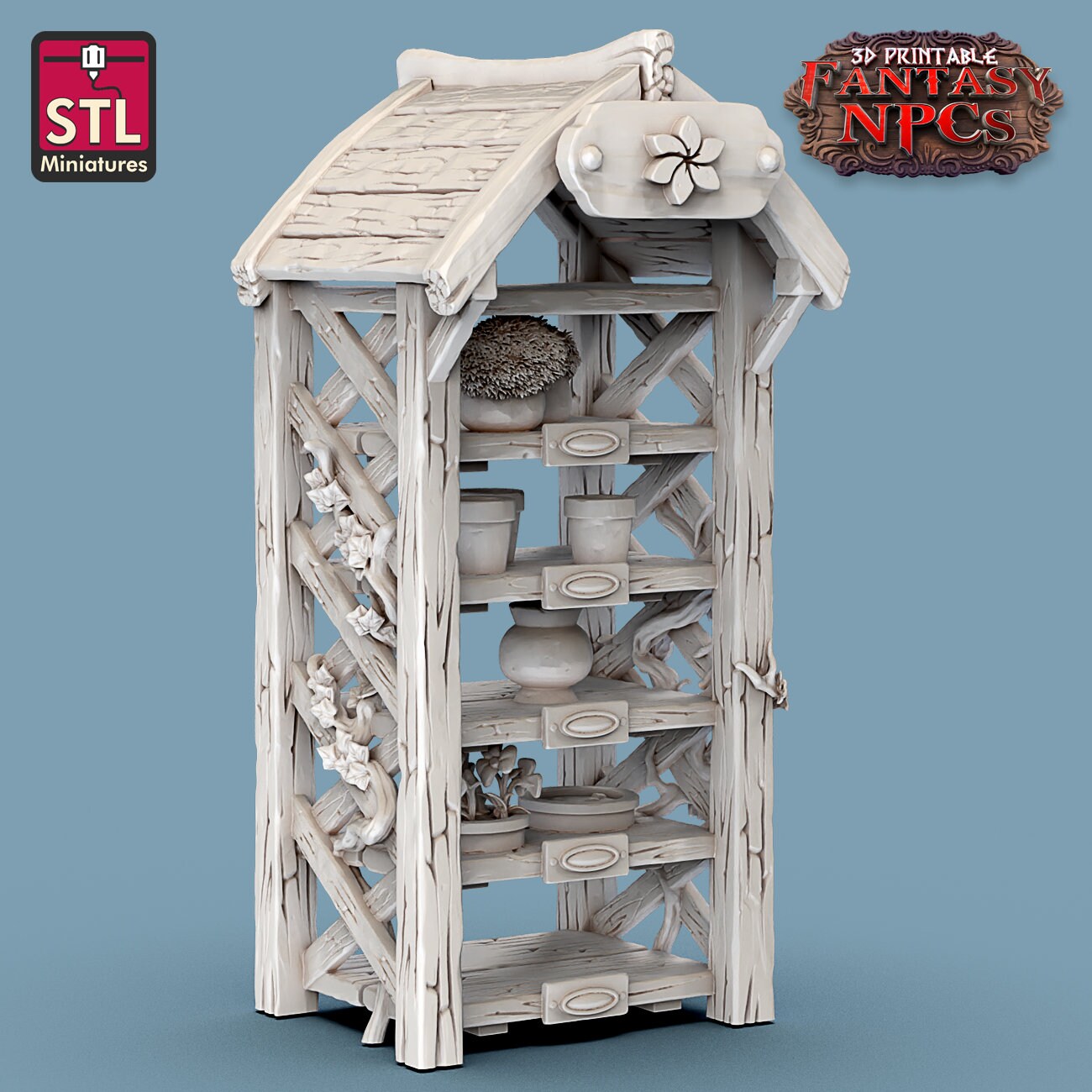 Gardener Set by STL Miniatures
