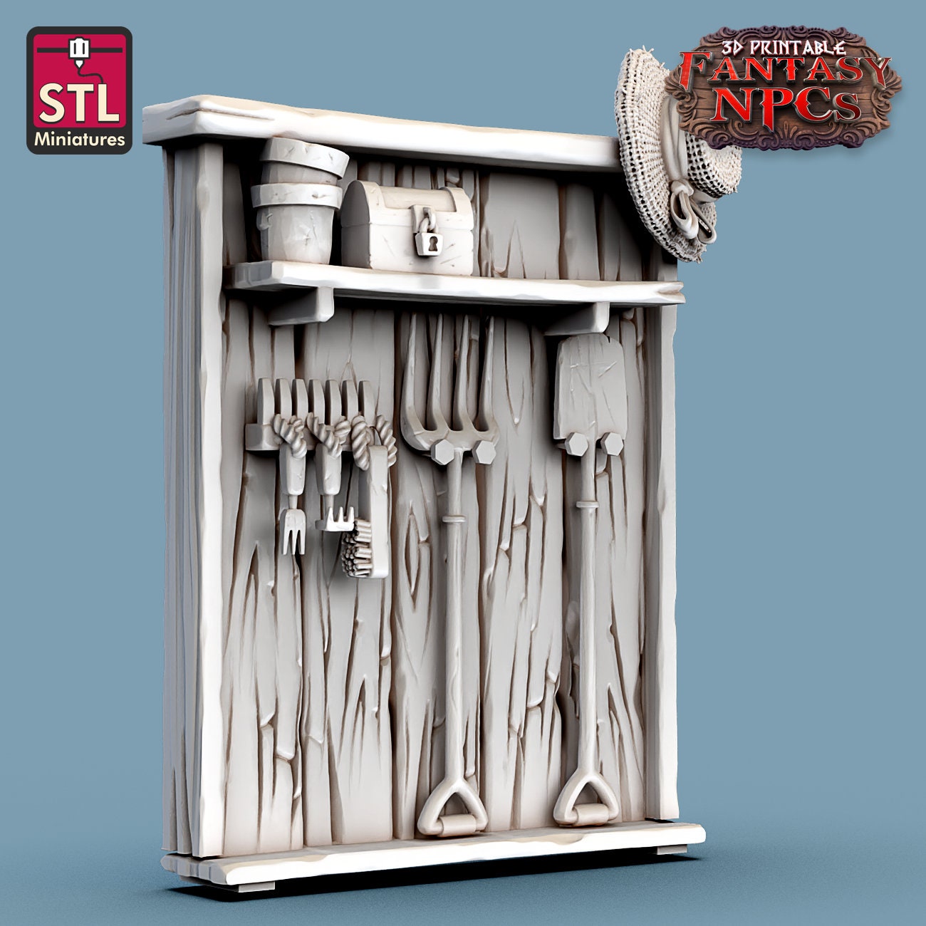 Gardener Set by STL Miniatures