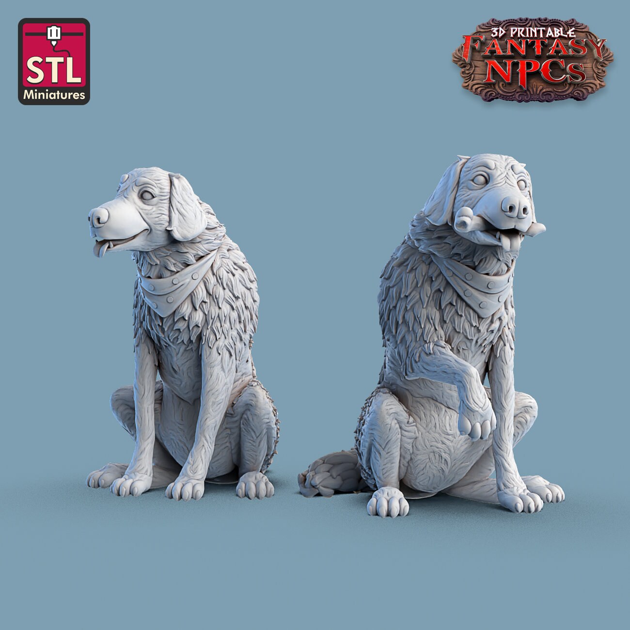 Fantasy NPCs by STL Miniatures