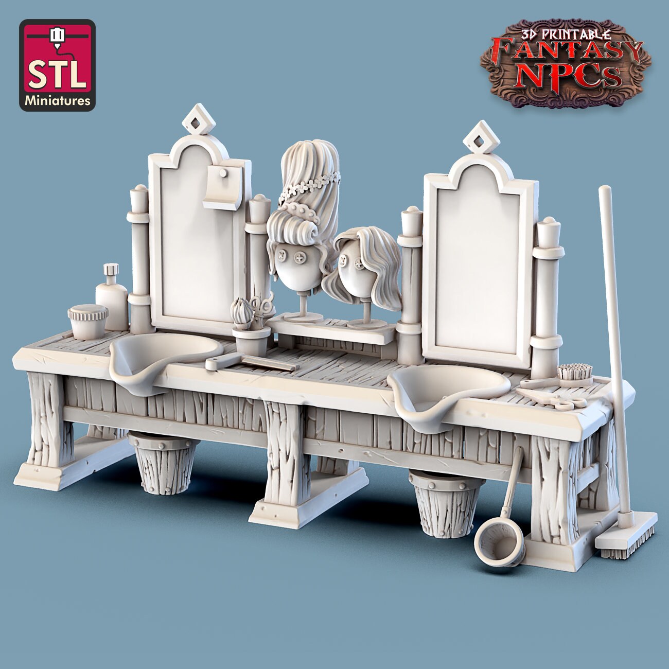Barber Shop by STL Miniatures
