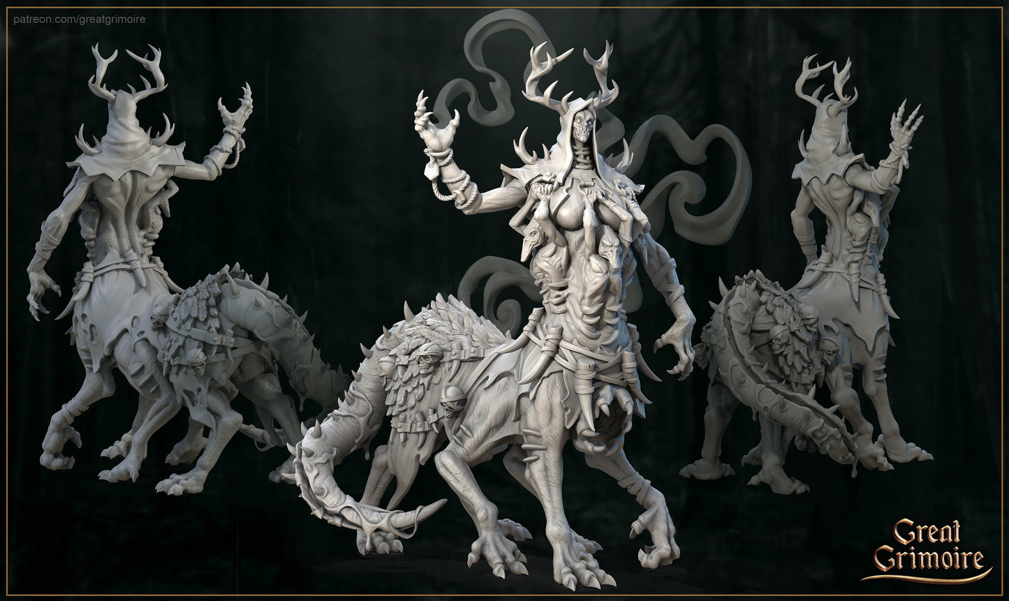 Lord of the Forest from "Bane of the Shrouded Woods" by Great Grimoire Miniatures