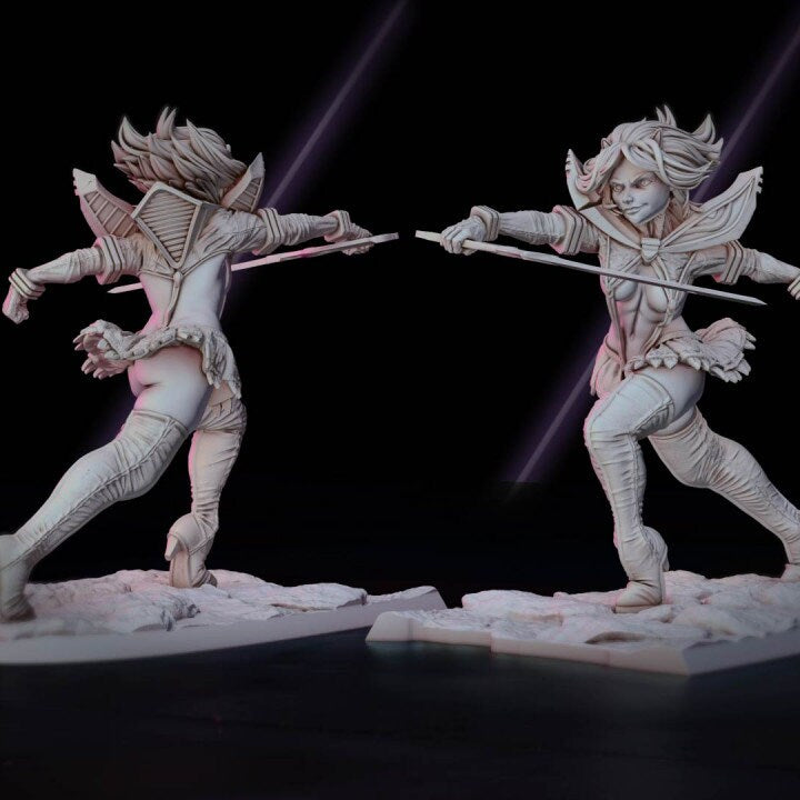 Magical Girls Collide by Gaz Miniatures