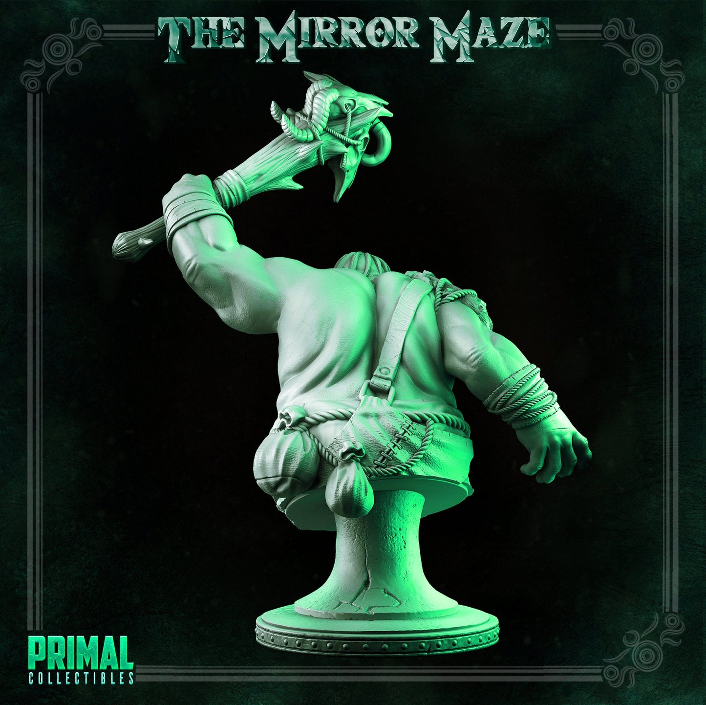 Kerag Ogre Warrior by Primal Collectibles Miniatures