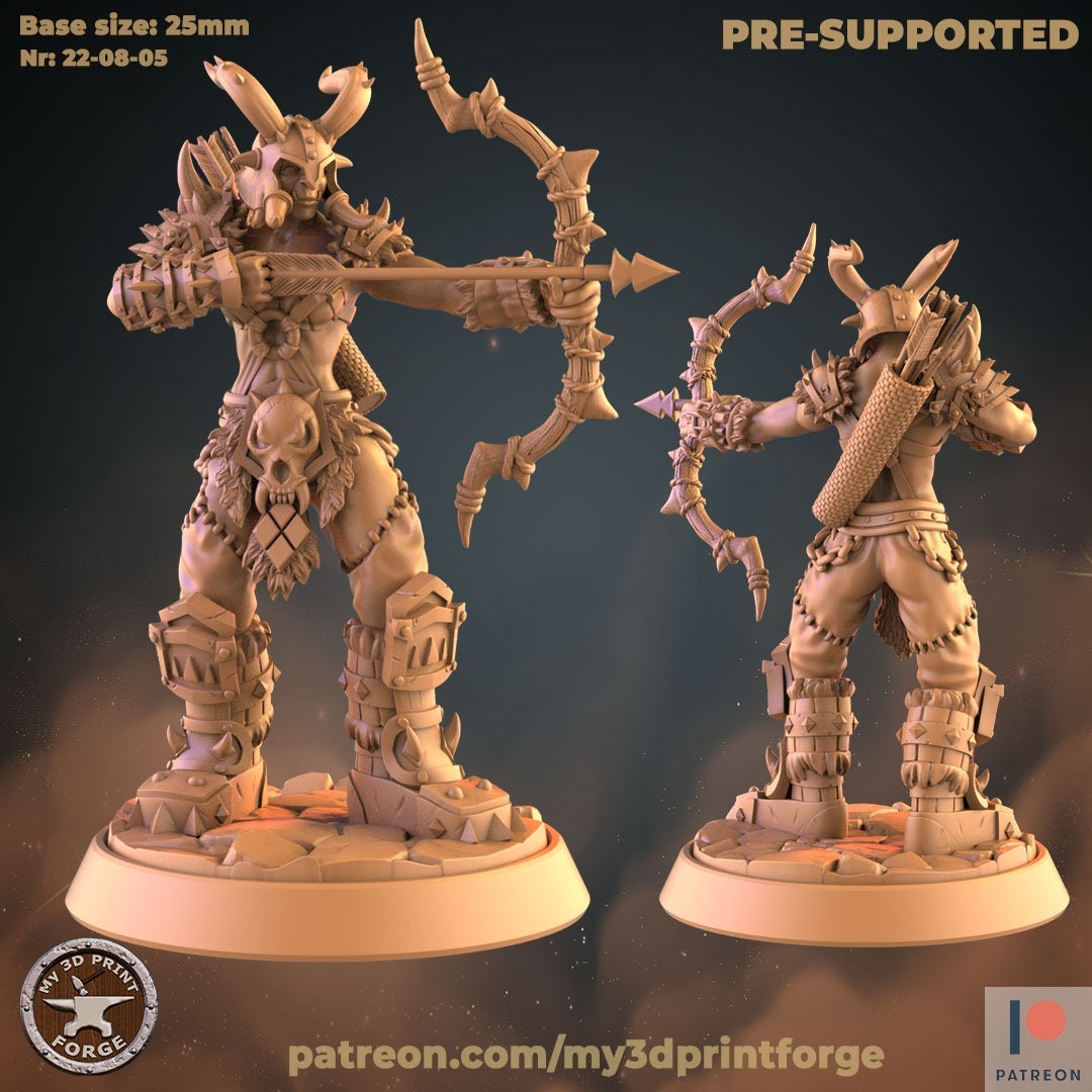 Maghar Orcs Vol. 2 by My3dprintforge Miniatures
