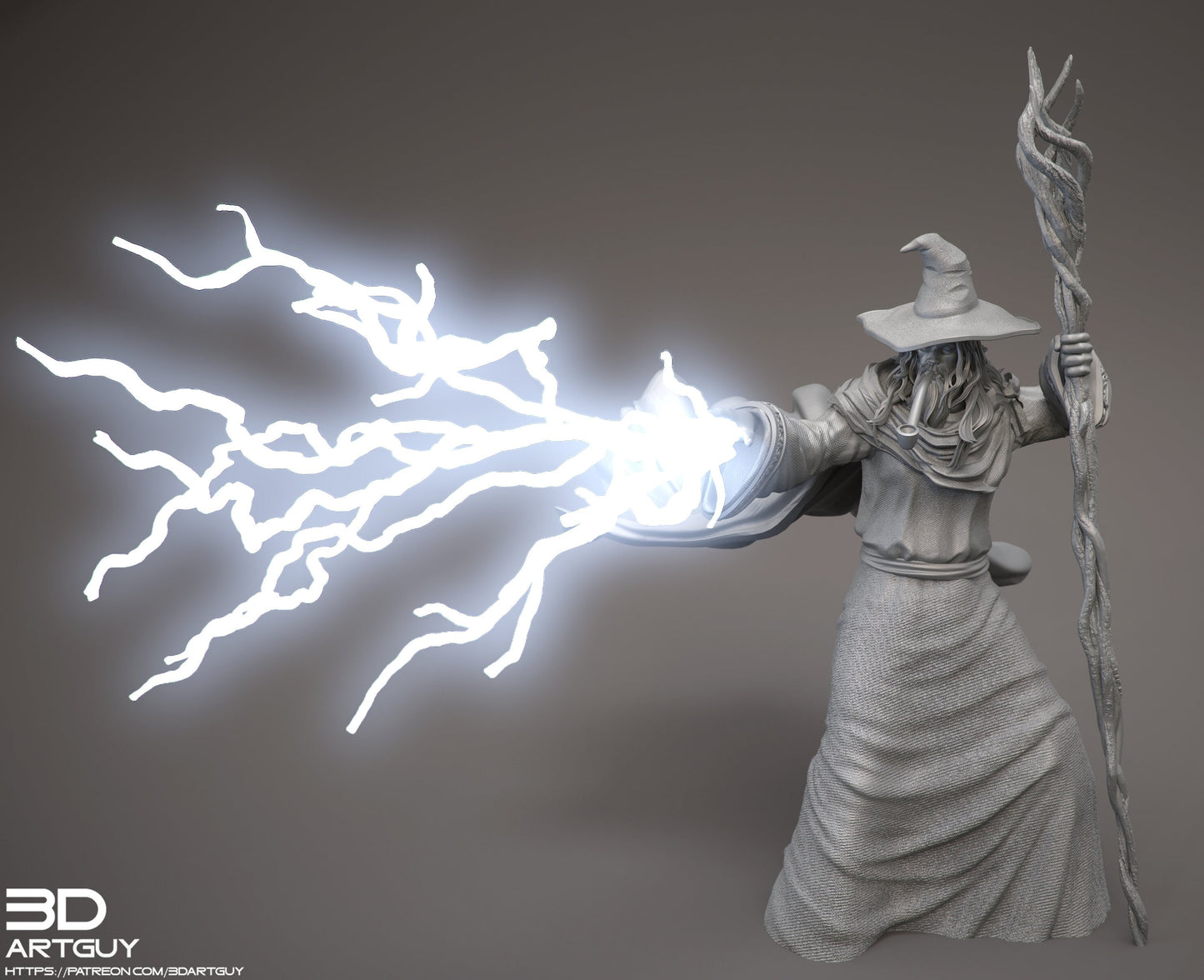 Wizard by 3Dartguy Miniatures