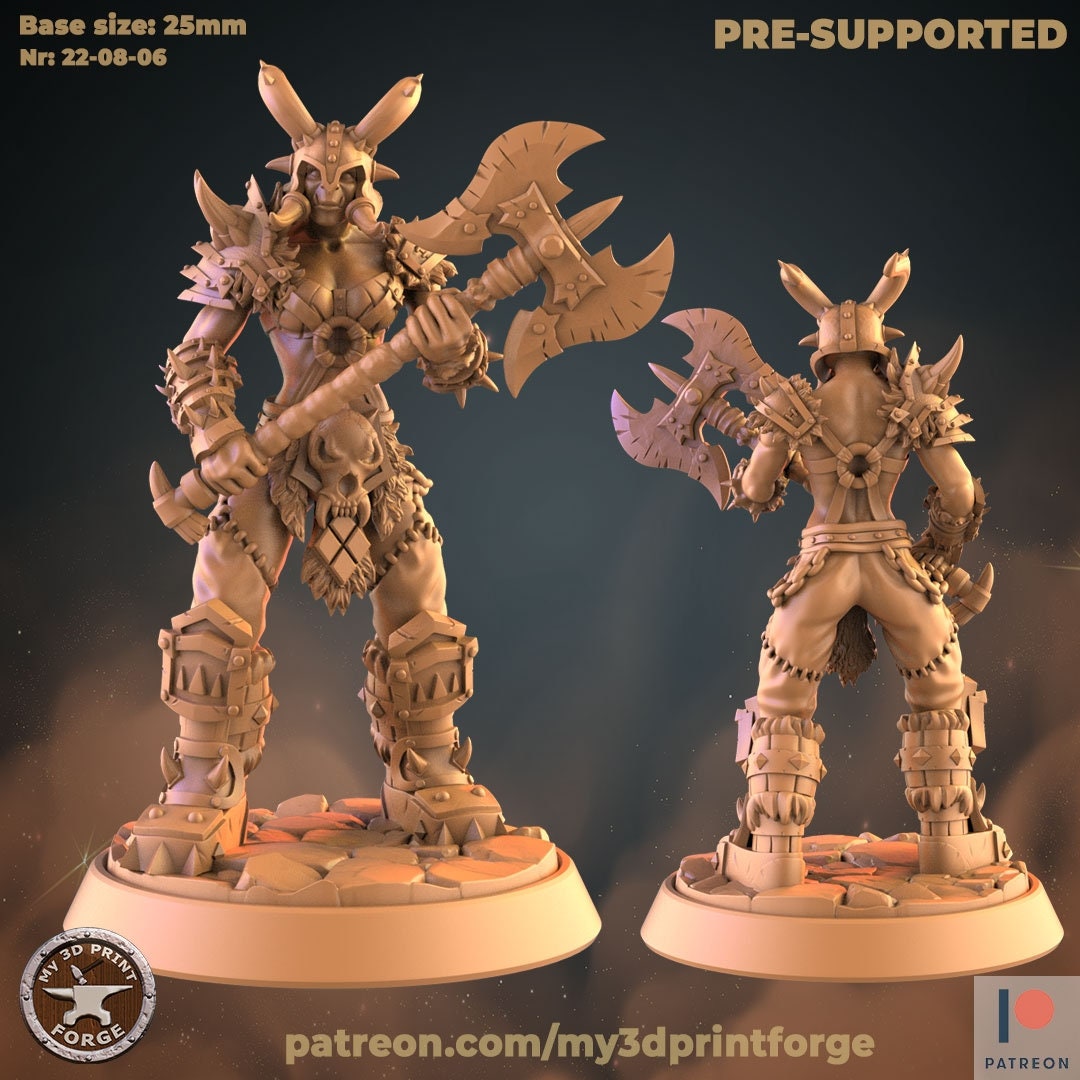 Maghar Orcs Vol. 2 by My3dprintforge Miniatures