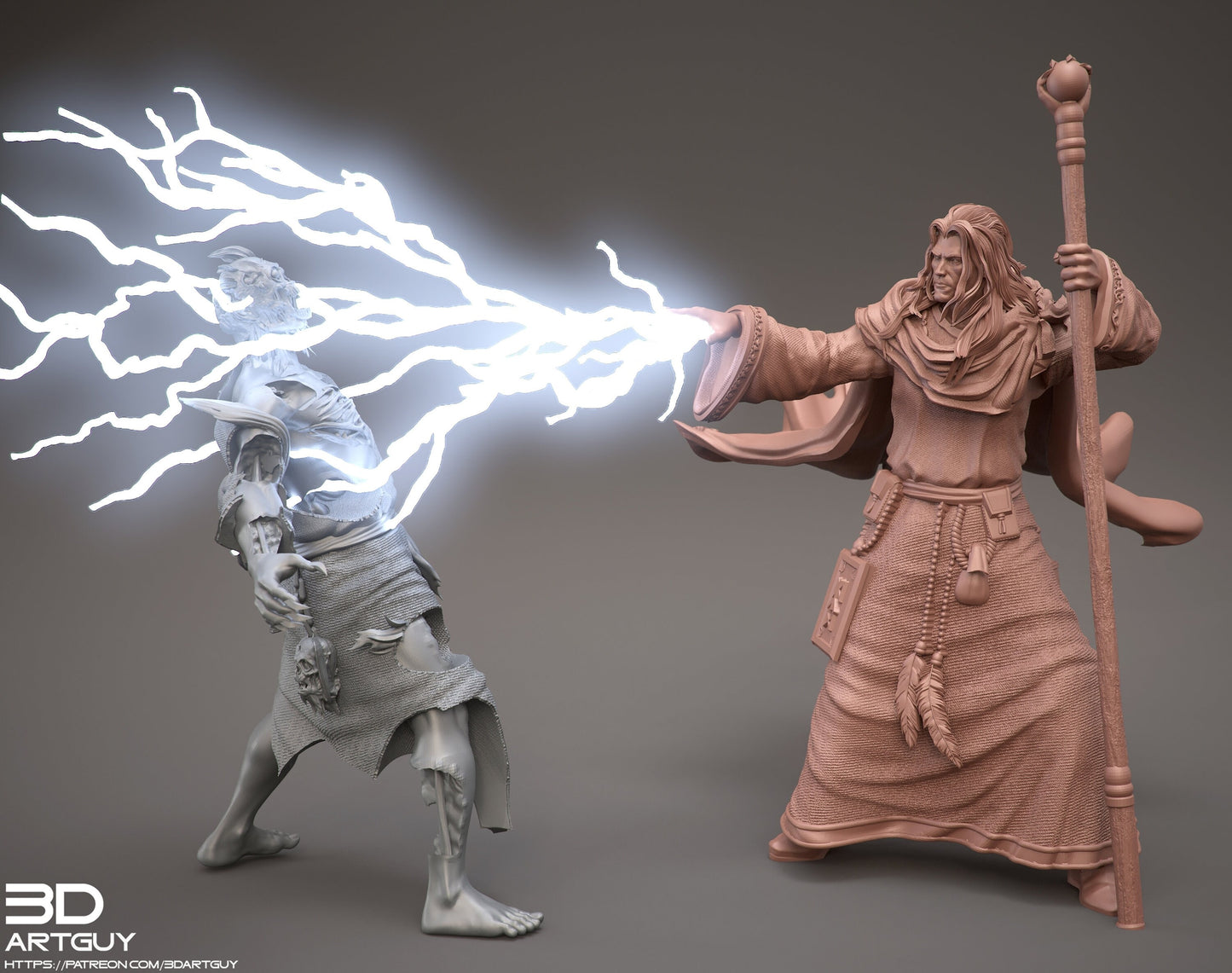 Wizard by 3Dartguy Miniatures