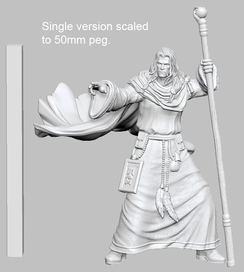 Wizard by 3Dartguy Miniatures