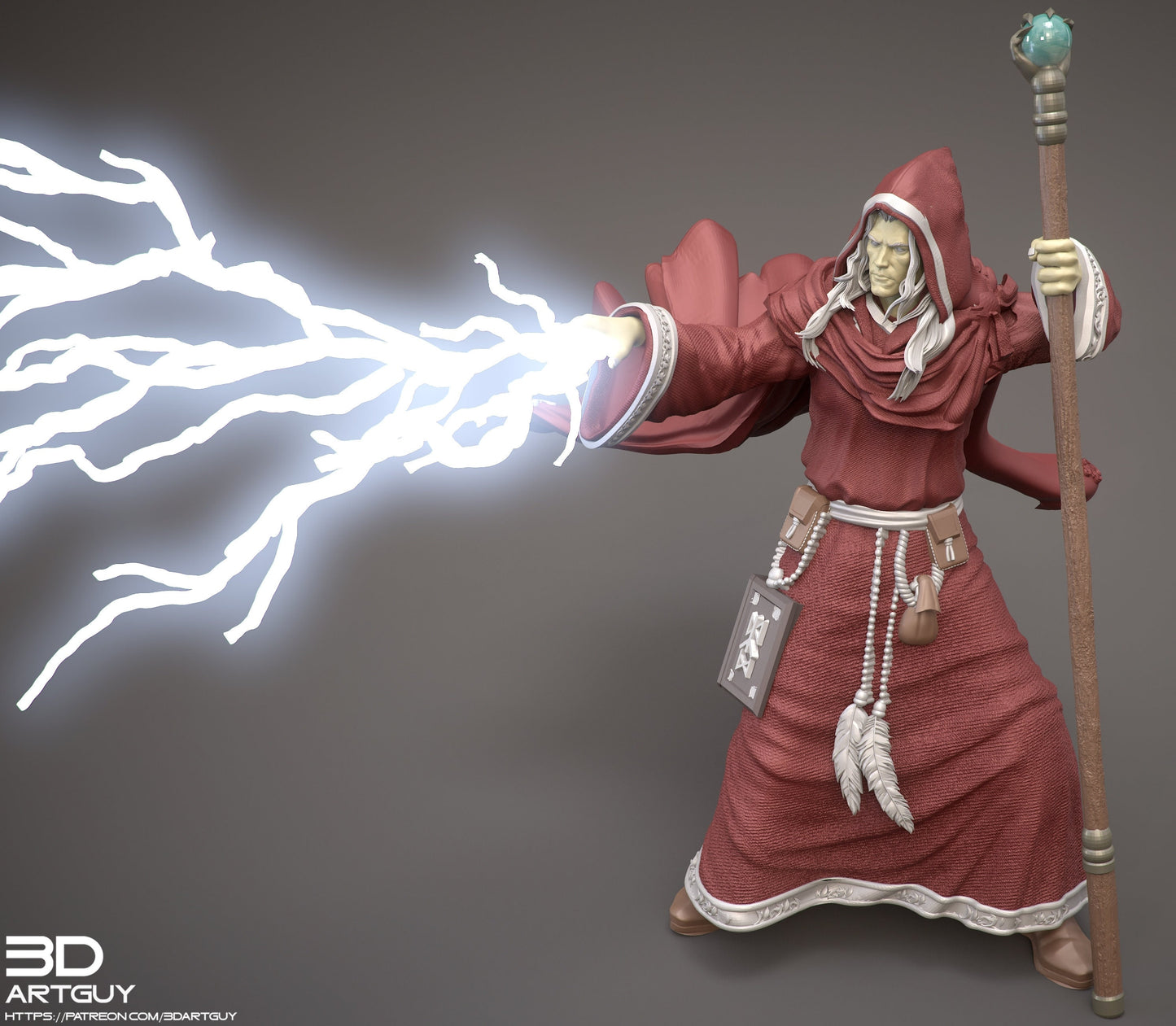 Wizard by 3Dartguy Miniatures