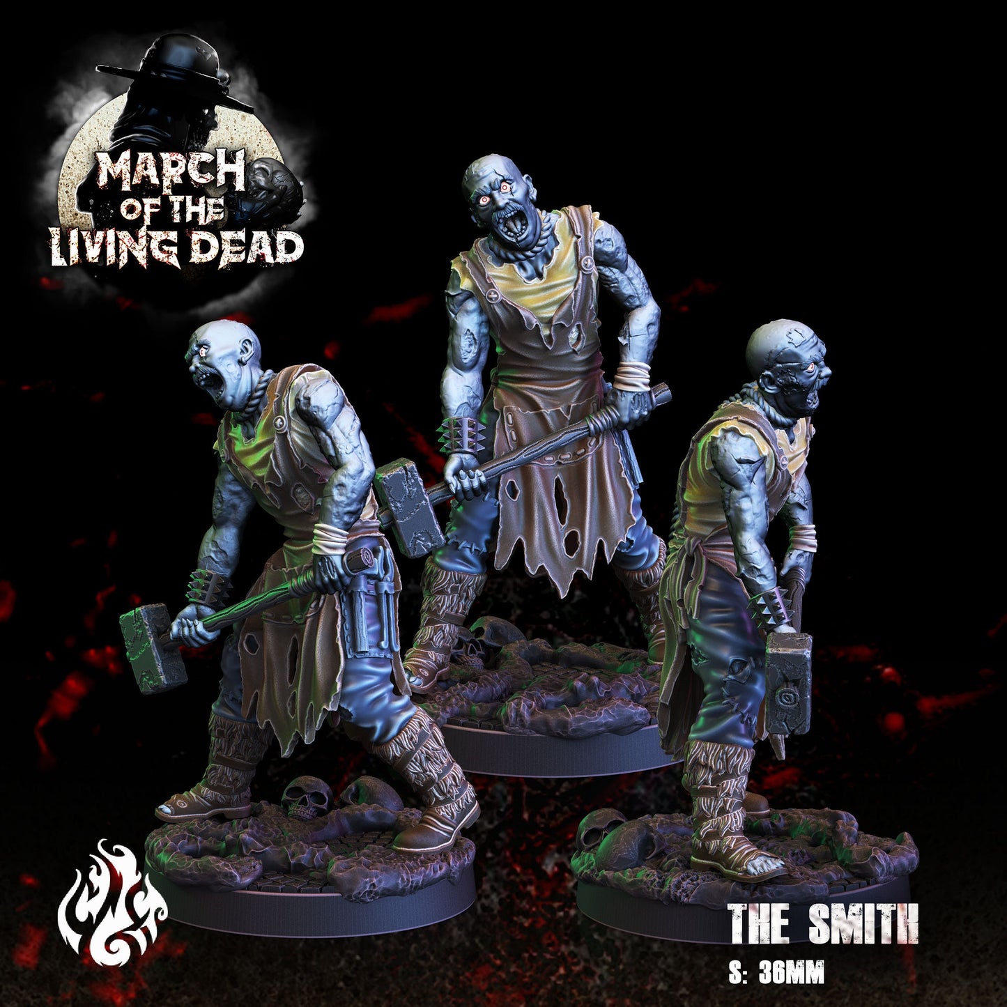 March of the Living Dead Vol. 2 by Crippled God Foundry Miniatures