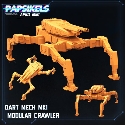 Dart Mech Crawler by Papsikels Miniatures
