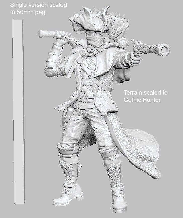 Gothic Hunter by 3DArtguy Miniatures