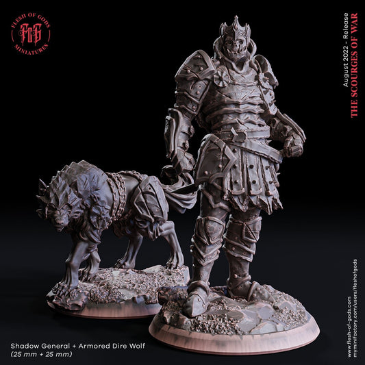 Shadow General from "Scourges of War" by Flesh of Gods Miniatures