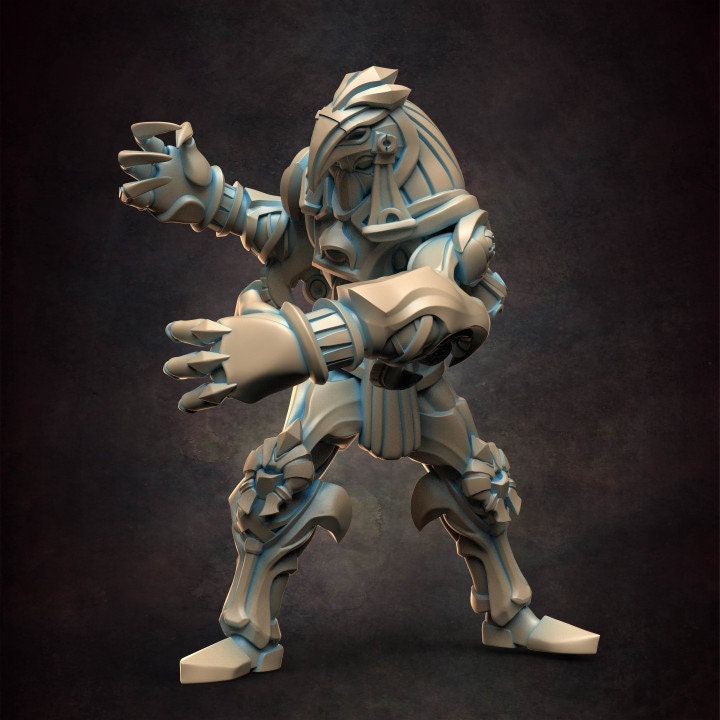 Sharp Ancient Golems from "Golems of Eqypt" by Red Clay Collectibles Miniatures