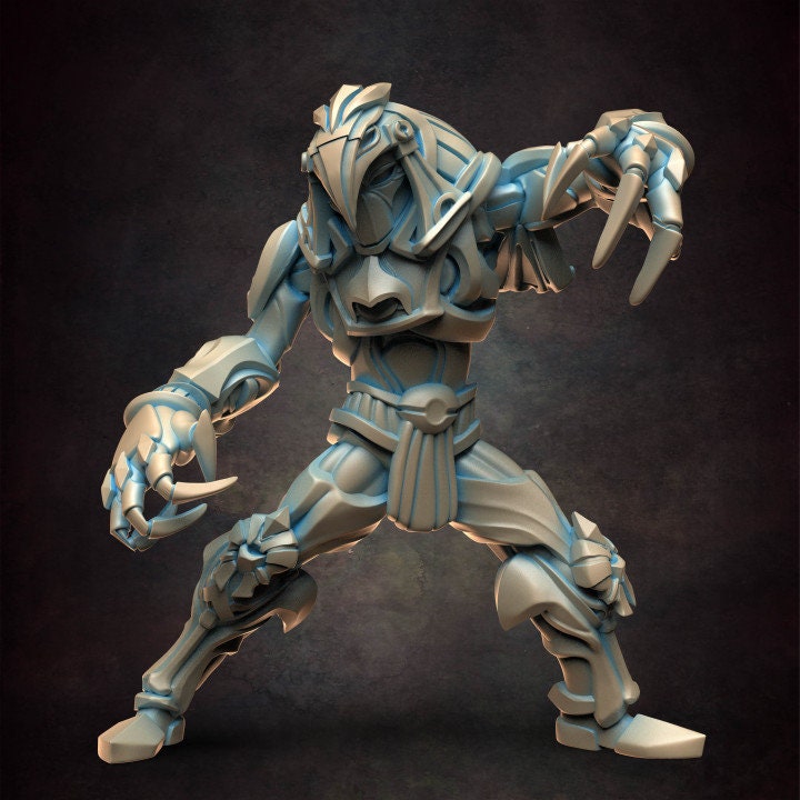 Sharp Ancient Golems from "Golems of Eqypt" by Red Clay Collectibles Miniatures