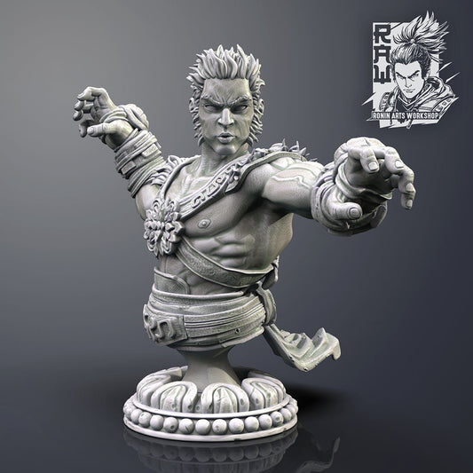 Dewan Monk Bust by Ronin Arts Workshop