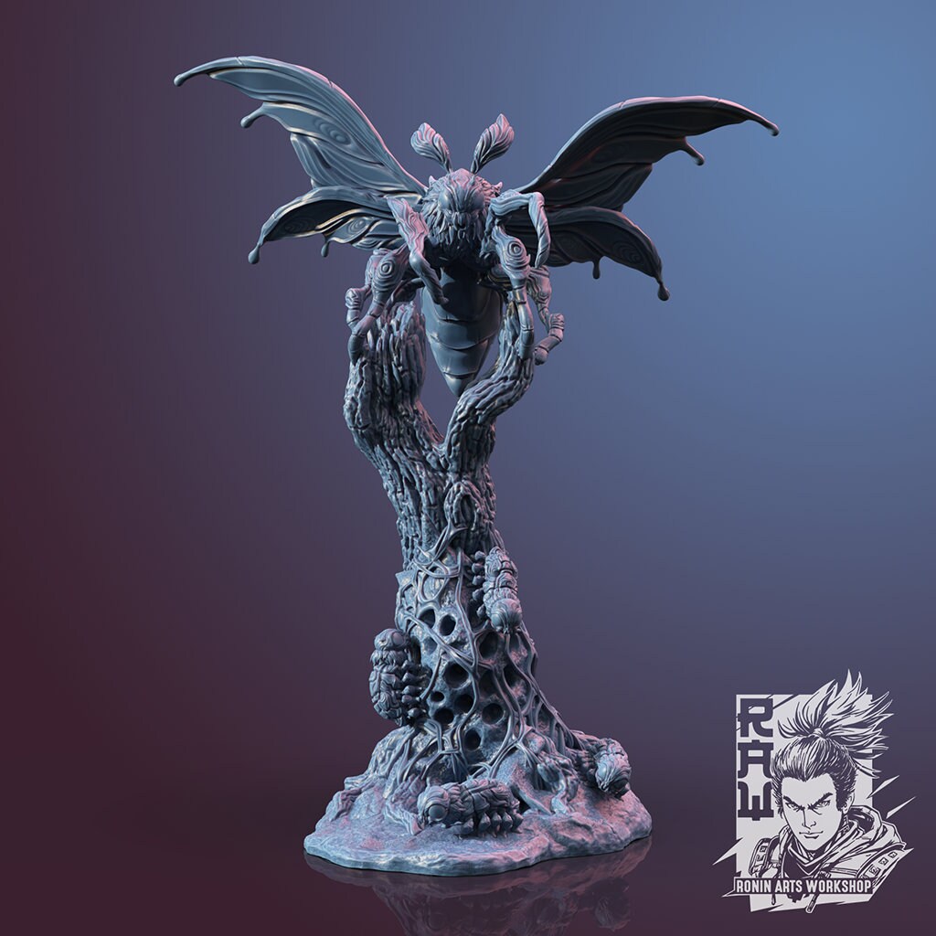 Moth Warriors Heralds of Light by Ronin Arts Workshop 35mm Miniatures