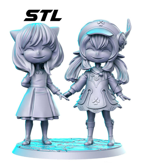 Anya & Klee by RN Estudio Miniatures