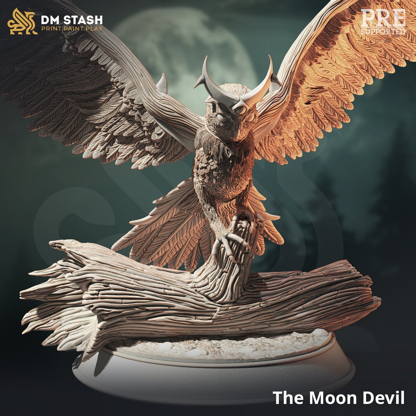 Moon Devil from "Call of the Moon" by DM Stash Miniatures